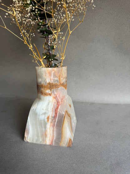 Cream, rust, and amber | SAÉA Dune Vase