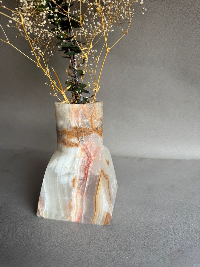 Cream, rust, and amber | SAÉA Dune Vase