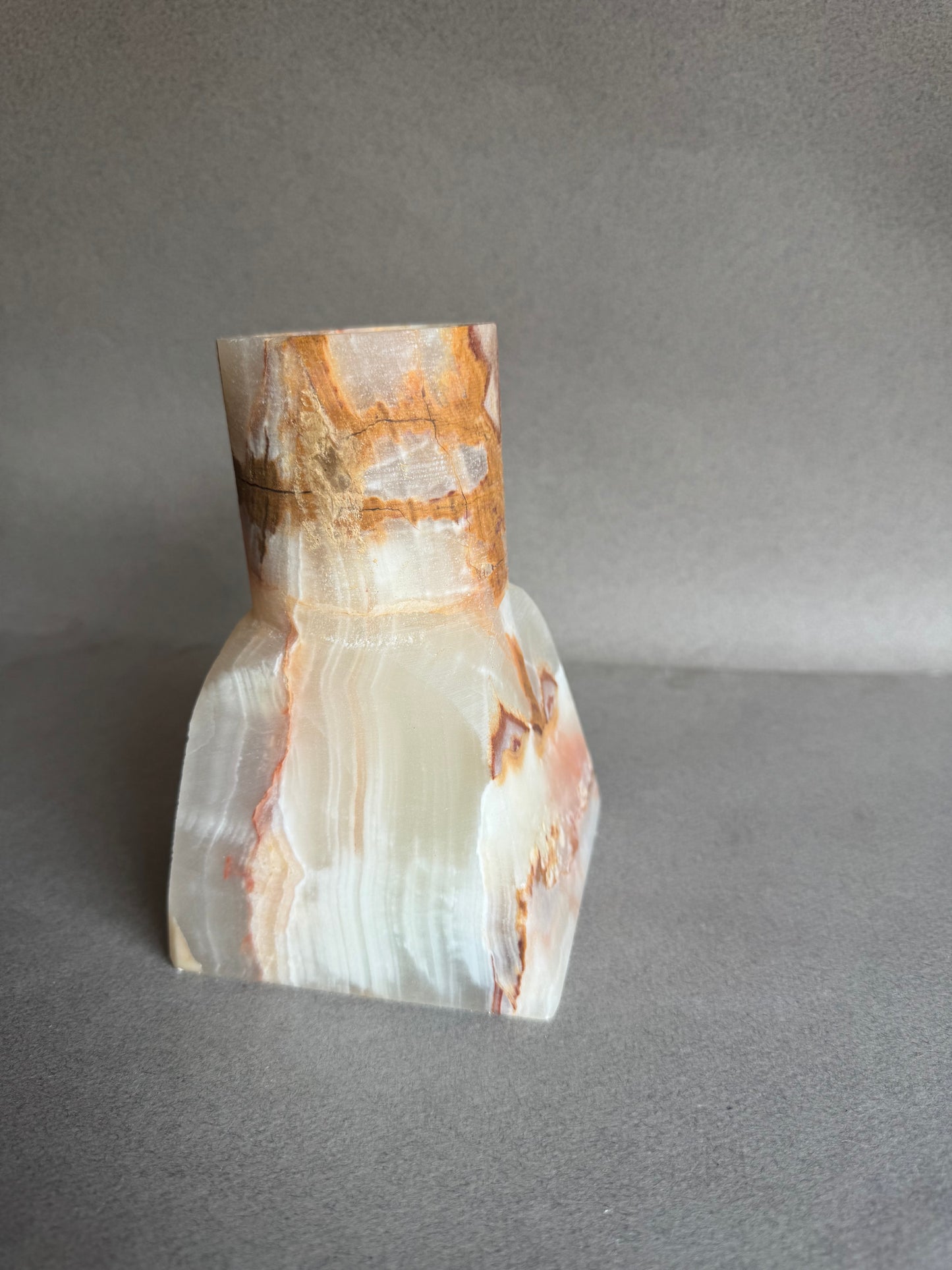 Cream, rust, and amber | SAÉA Dune Vase