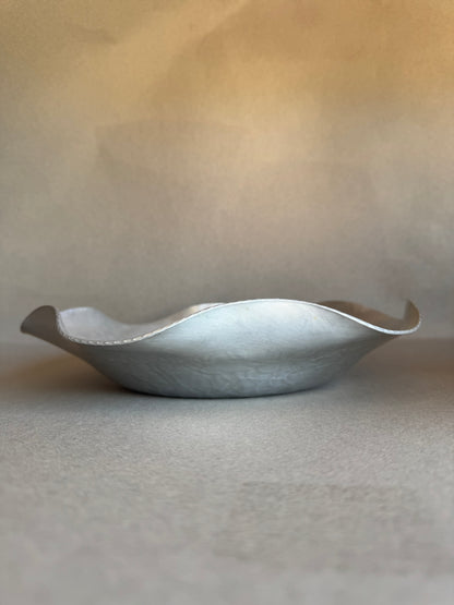 Vintage 1950s Everlast Aluminum Bowl with Ivy Etching | American Origin