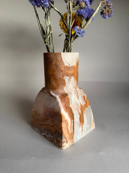 Amber, terracotta, and honey | SAÉA Dune Vase