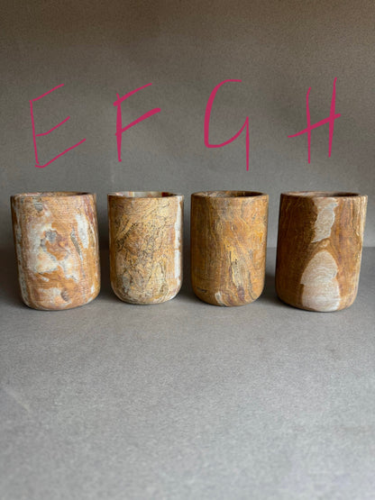 Blush, sandstone, and light | SAÉA Flat Onyx Vessel