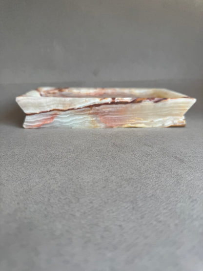 Pink, Cream & Amber | SAÉA Onyx Catchall Tray