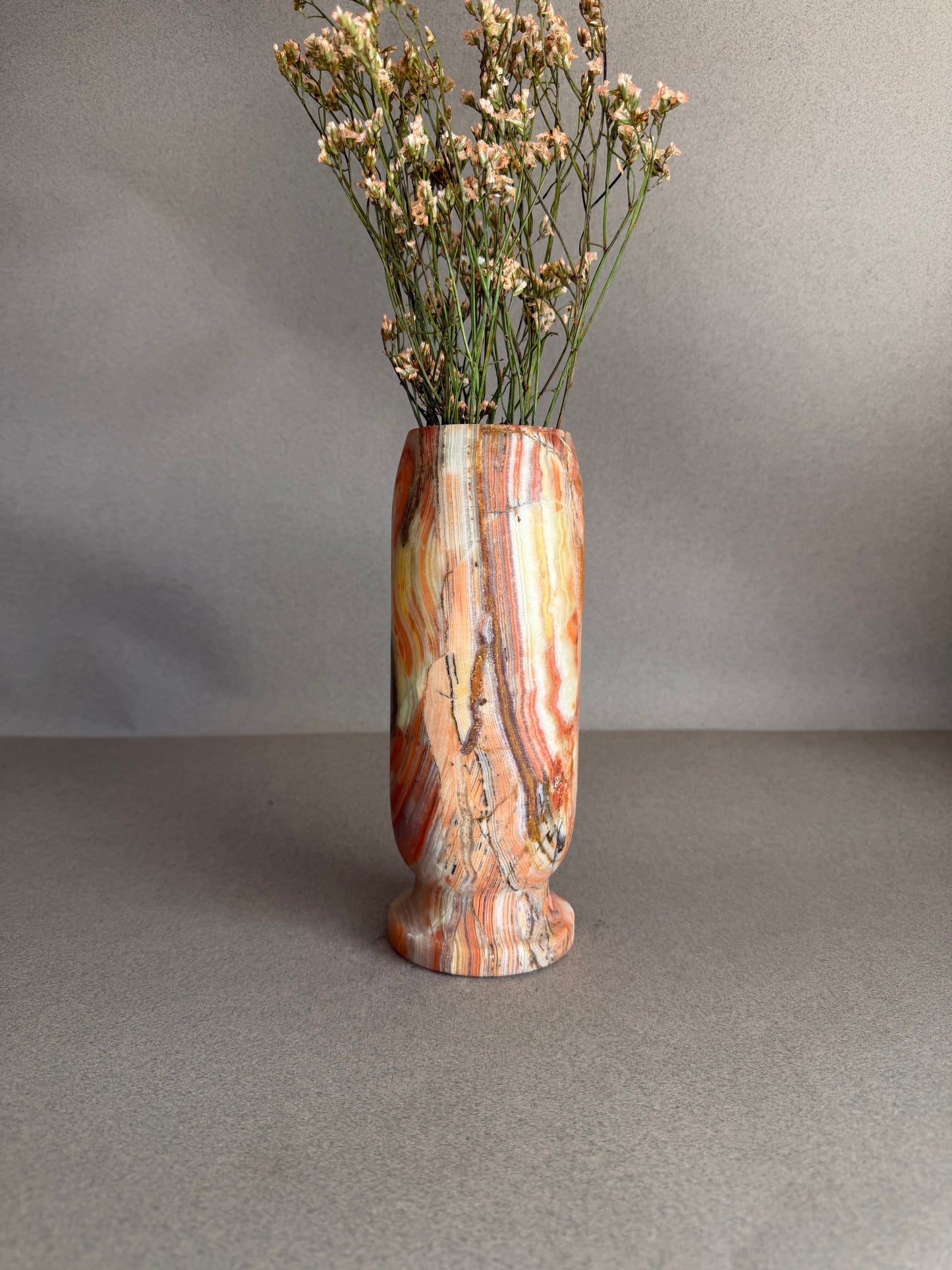 Cream, honey, and warm rust | SAÉA Origin Vase