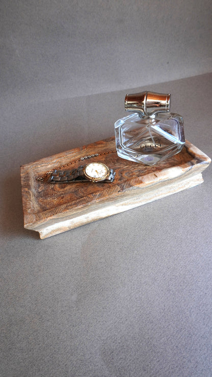 Rust, clay, and copper | SAÉA Onyx Catchall Tray