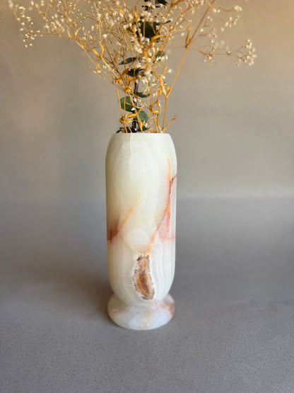 Cream, burnt orange & blush | SAÉA Origin Vase