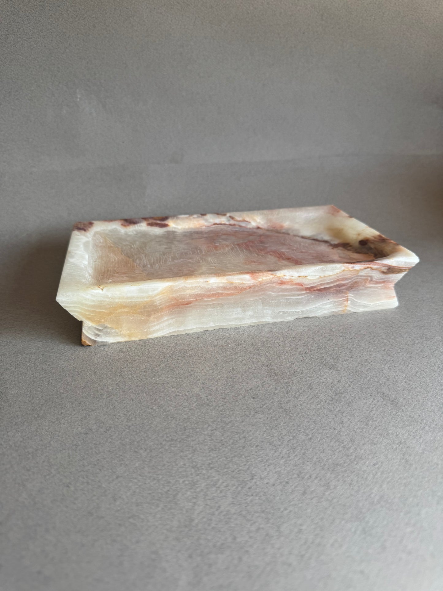 Pink, Cream & Amber | SAÉA Onyx Catchall Tray