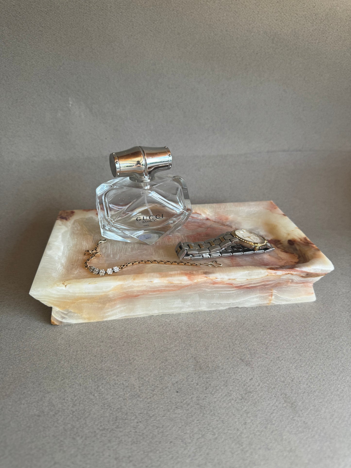 Pink, Cream & Amber | SAÉA Onyx Catchall Tray