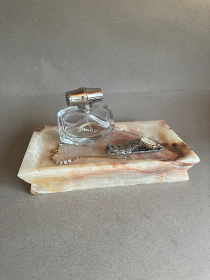 Pink, Cream & Amber | SAÉA Onyx Catchall Tray
