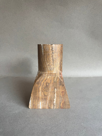 Chocolate, cream, and sand | SAÉA Dune Vase