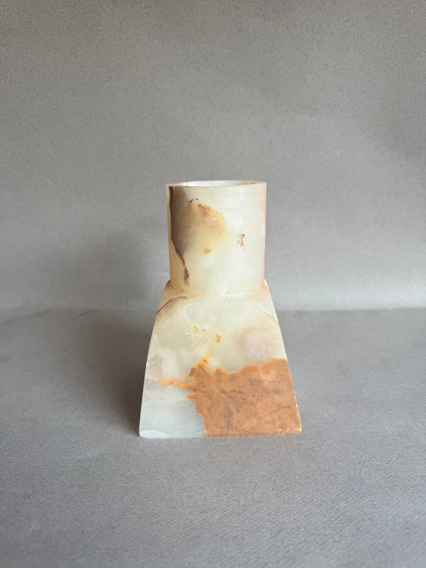 Ivory, amber, and rust | SAÉA Dune Vase