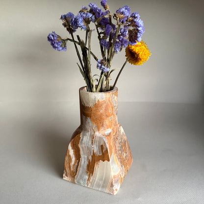 Amber, terracotta, and honey | SAÉA Dune Vase