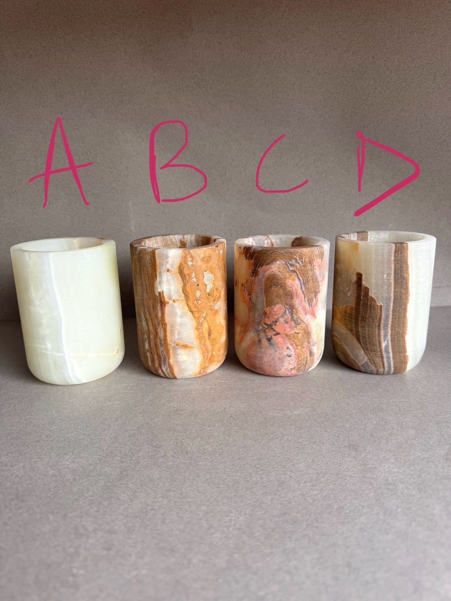 Blush, sandstone, and light | SAÉA Flat Onyx Vessel