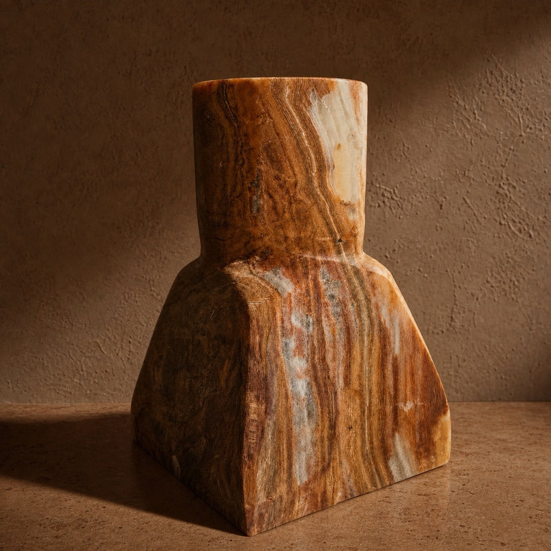 Amber & Rust | SAÉA Onyx Dune Vase