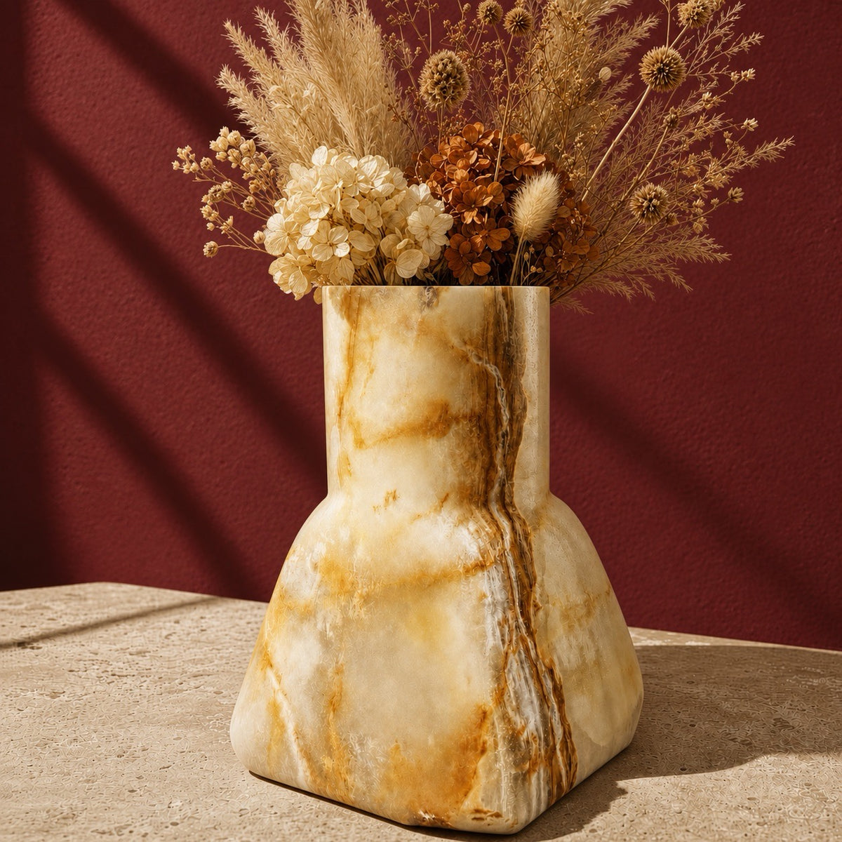 Honey & Ivory | SAÉA Onyx Dune Vase