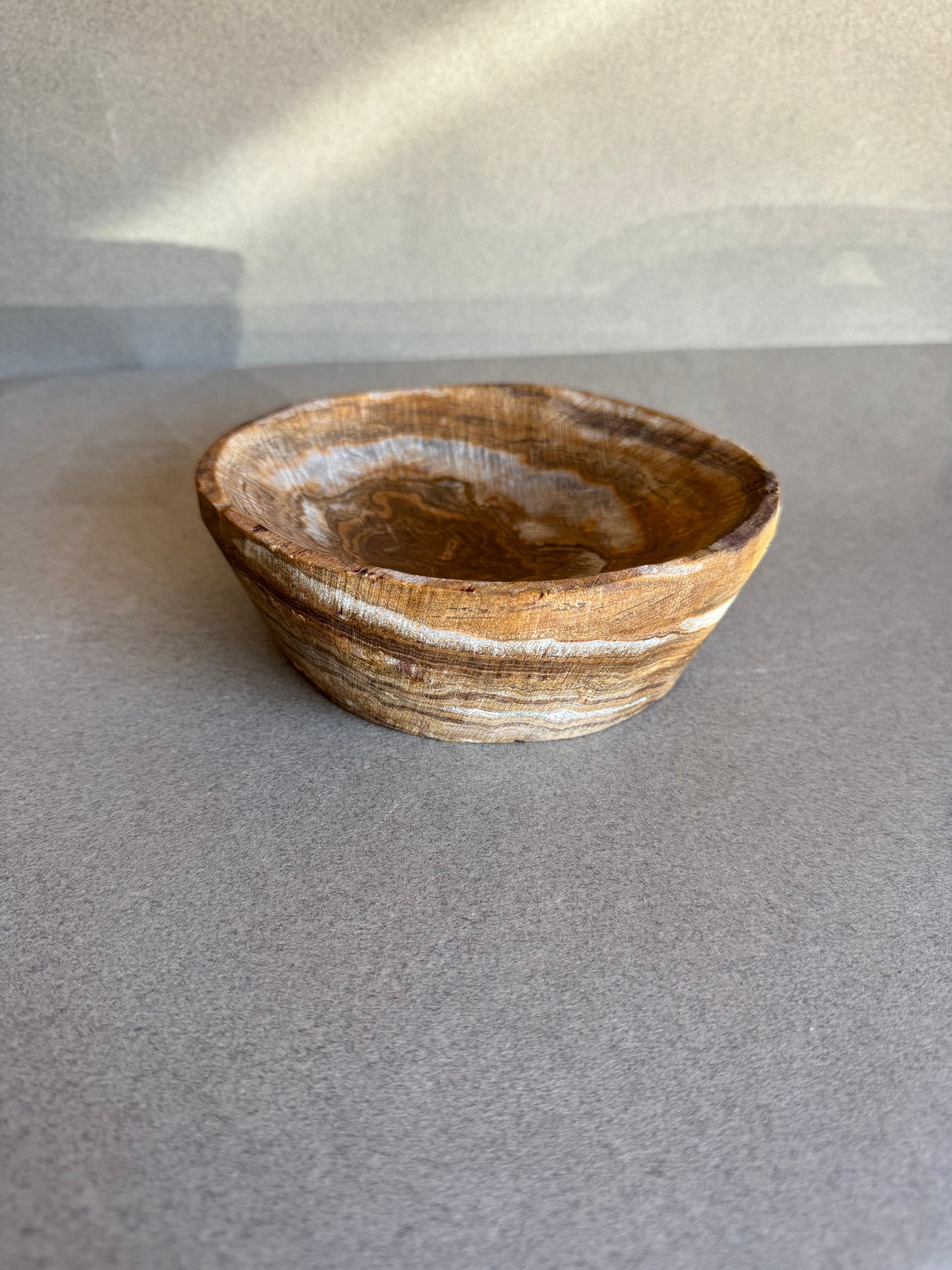Brown, cream, and amber | SAÉA Catchall Bowl