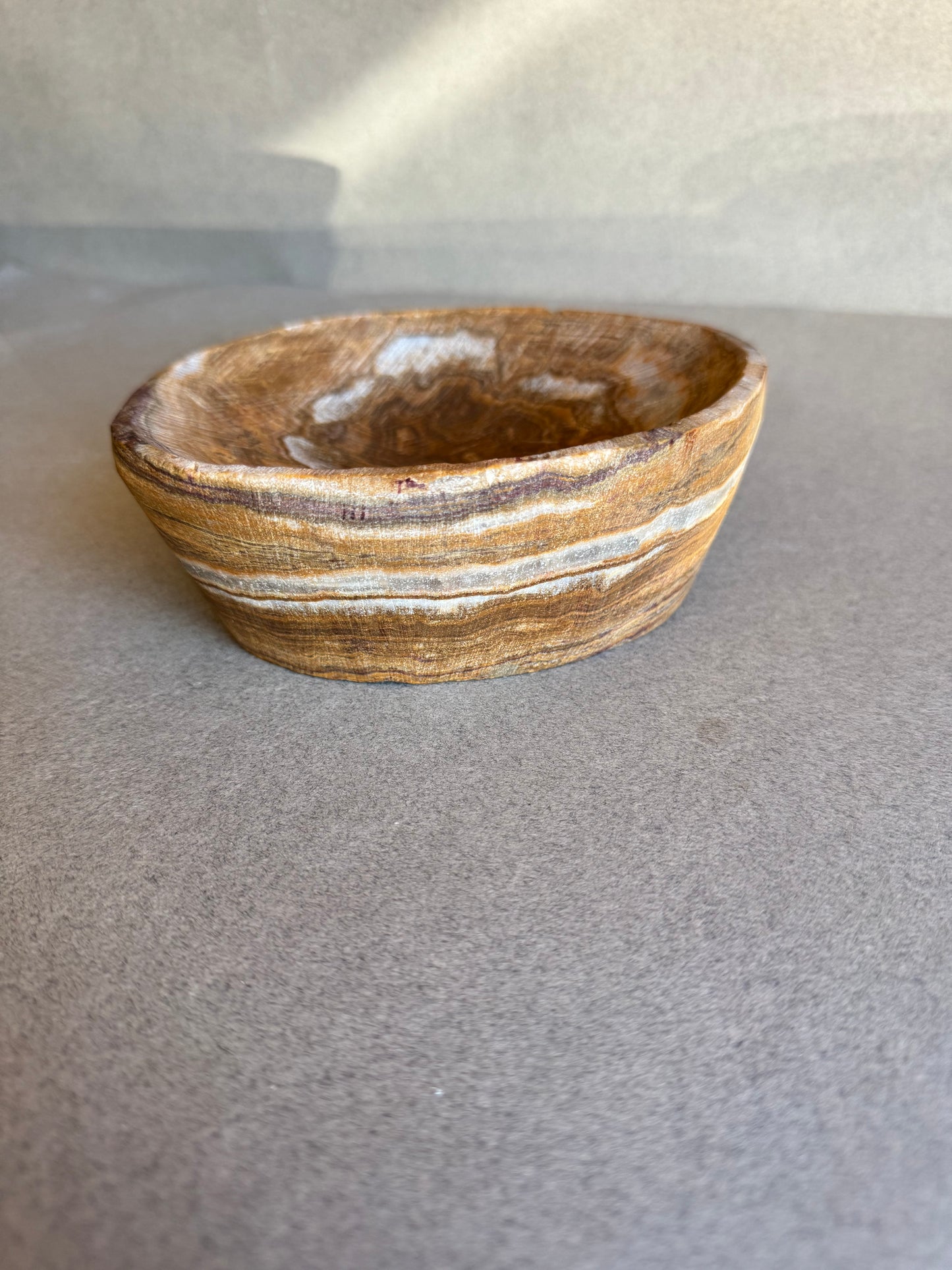 Brown, cream, and amber | SAÉA Catchall Bowl