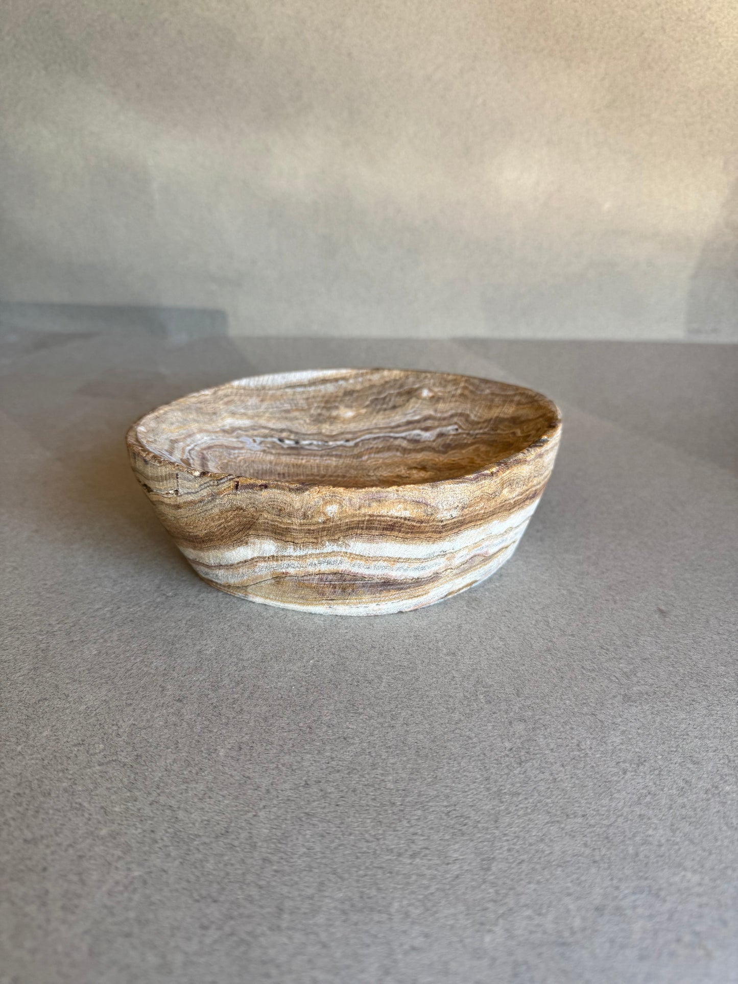 Sand, taupe, and ivory | SAÉA Catchall Bowl