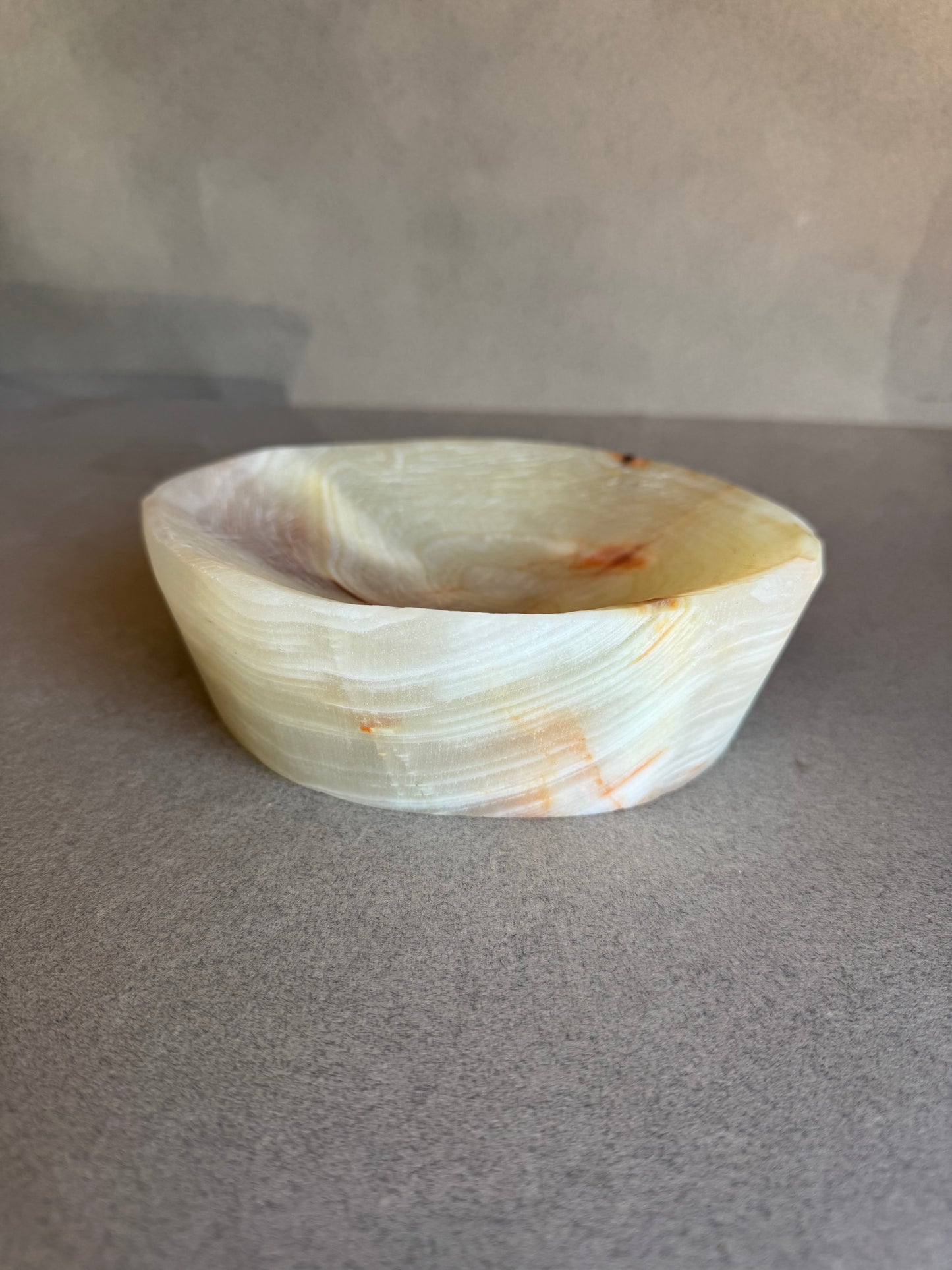Soft amber and golden cream | SAÉA Catchall Bowl