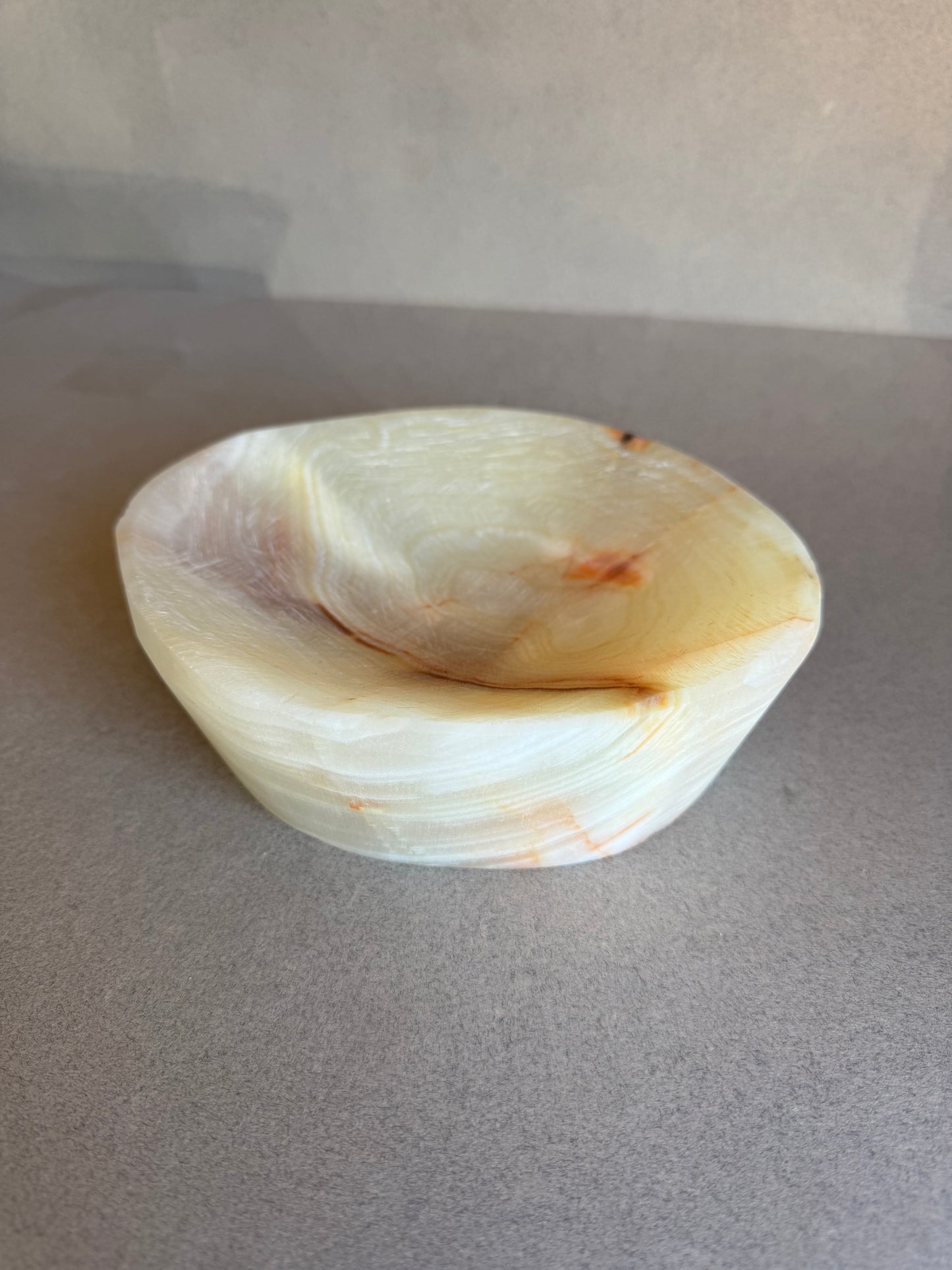 Soft amber and golden cream | SAÉA Catchall Bowl