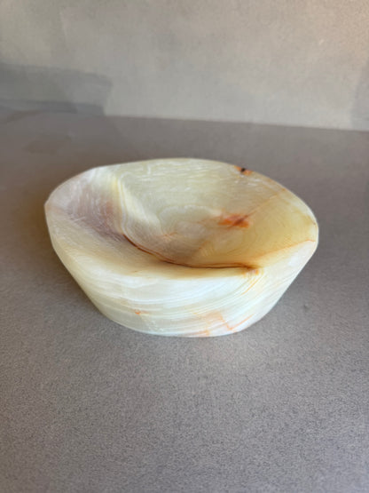 Soft amber and golden cream | SAÉA Catchall Bowl