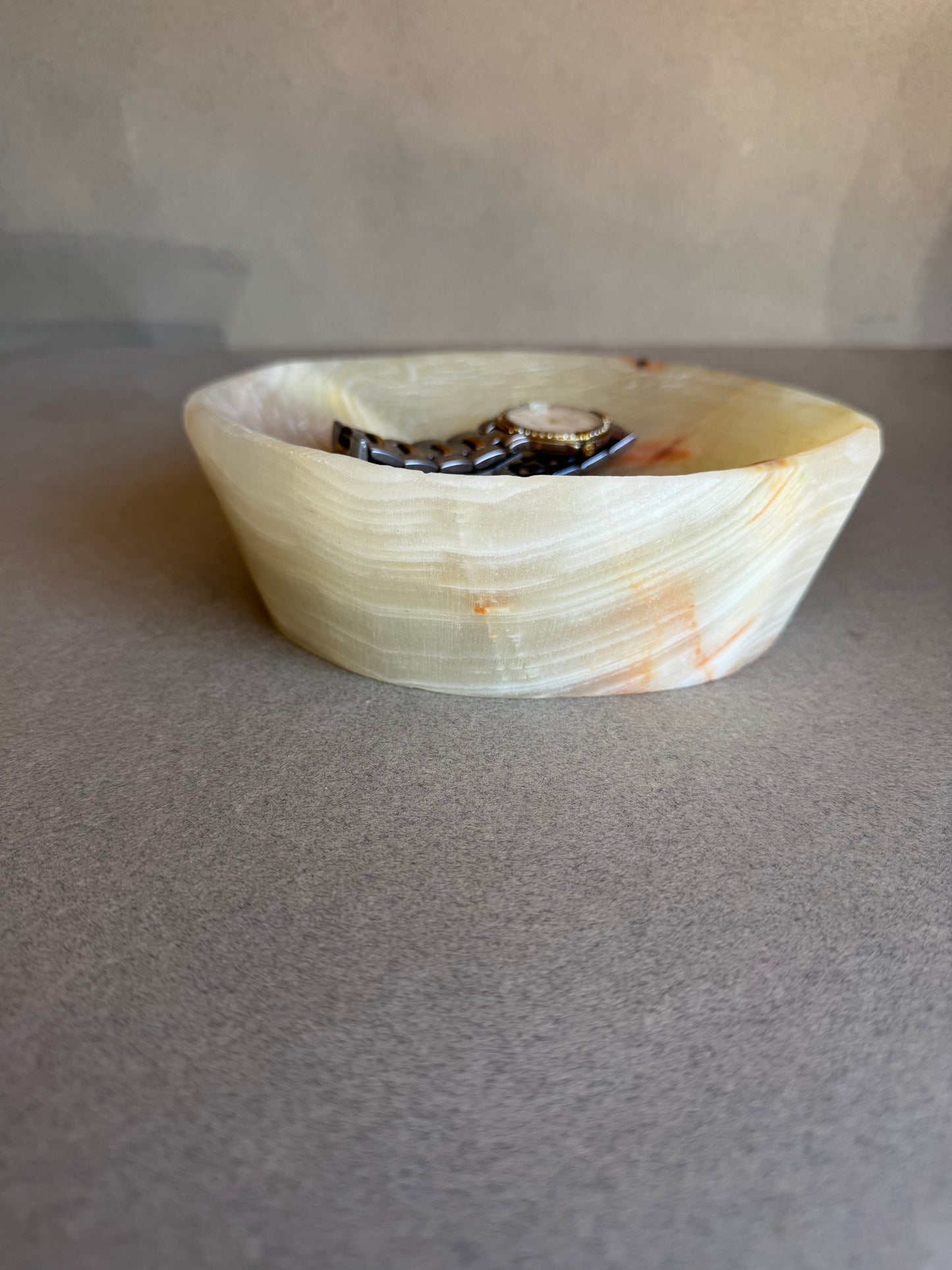 Soft amber and golden cream | SAÉA Catchall Bowl