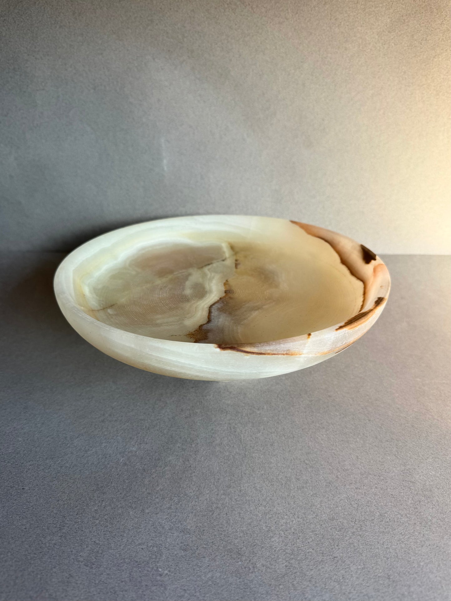 Ivory, caramel, and sand | SAÉA Centerpiece Pedestal Bowl