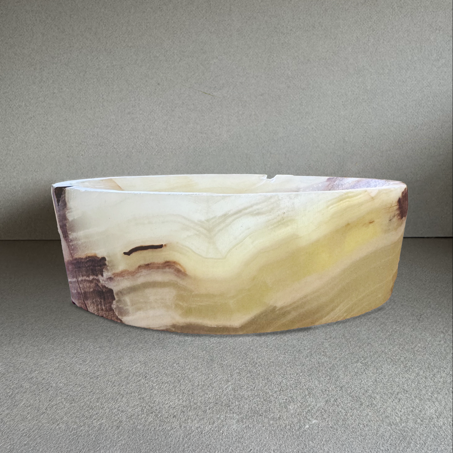 Ivory, plum, and sage - SAÉA Catchall Bowl