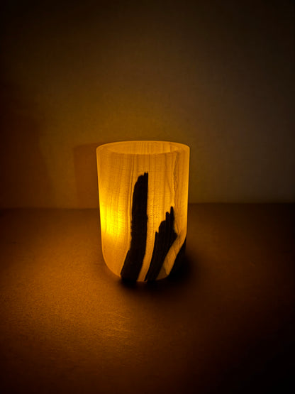 Blush, sandstone, and light | SAÉA Flat Onyx Vessel