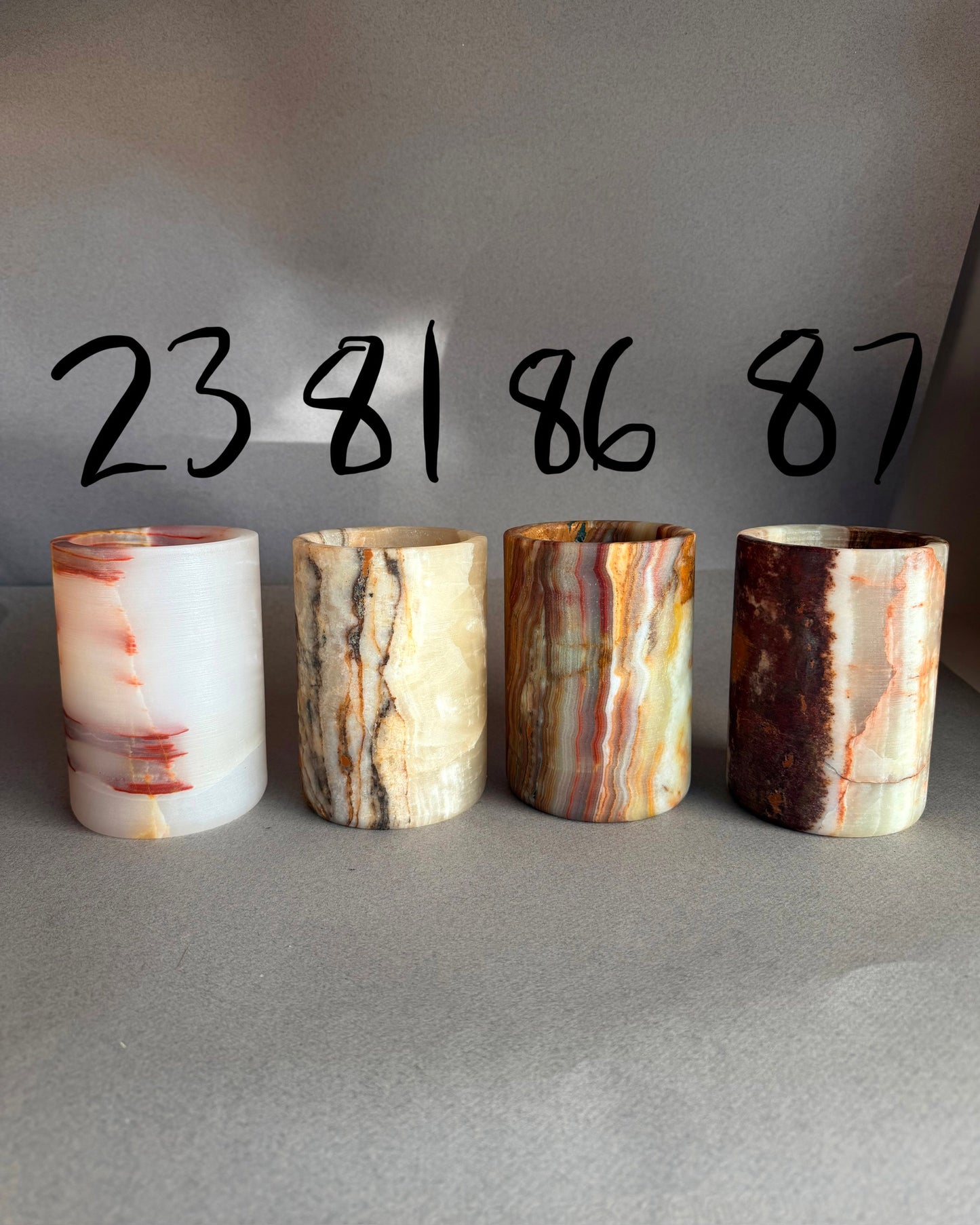 Blush, sandstone, and light | SAÉA Flat Onyx Vessel