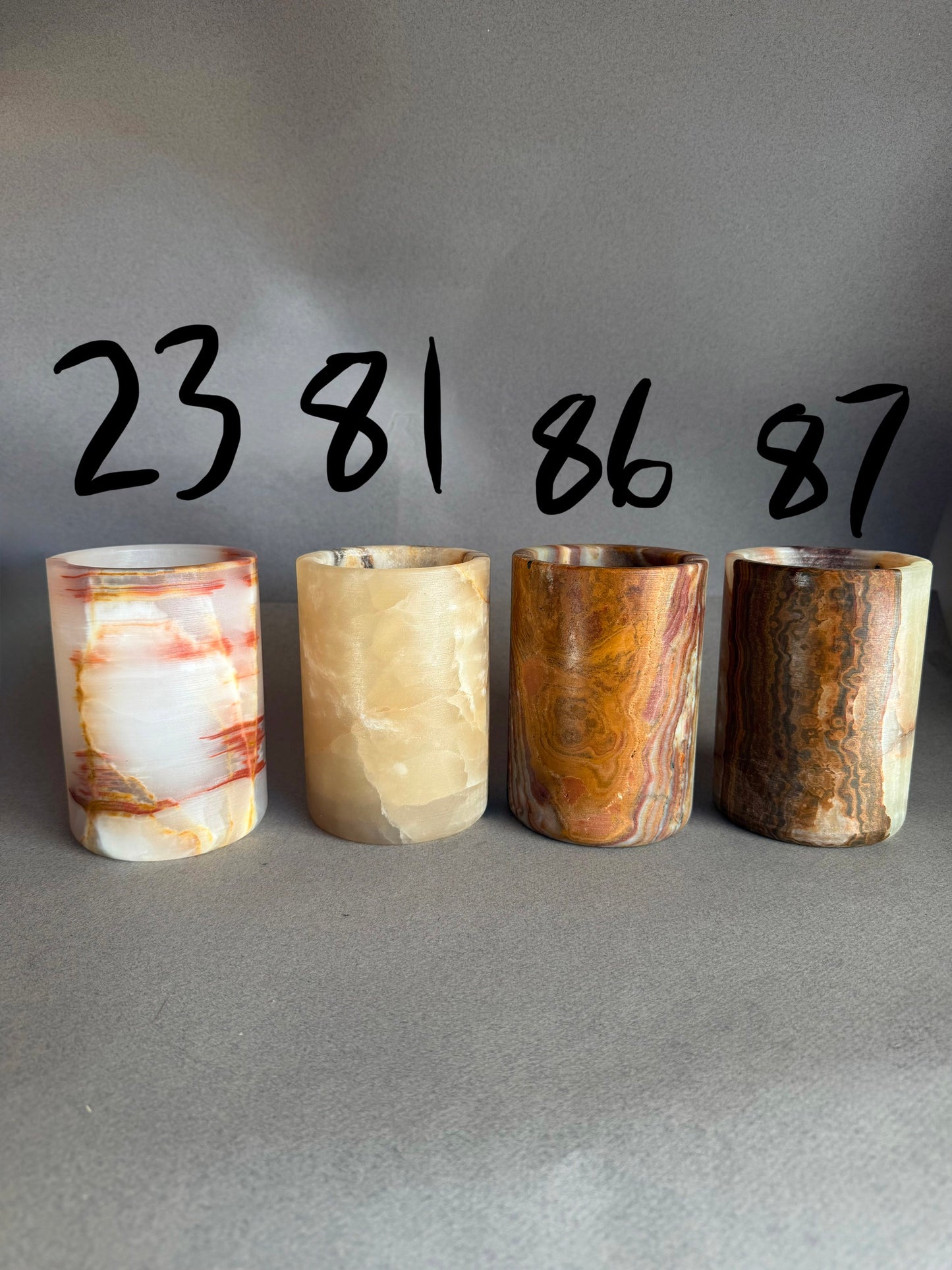 Blush, sandstone, and light | SAÉA Flat Onyx Vessel