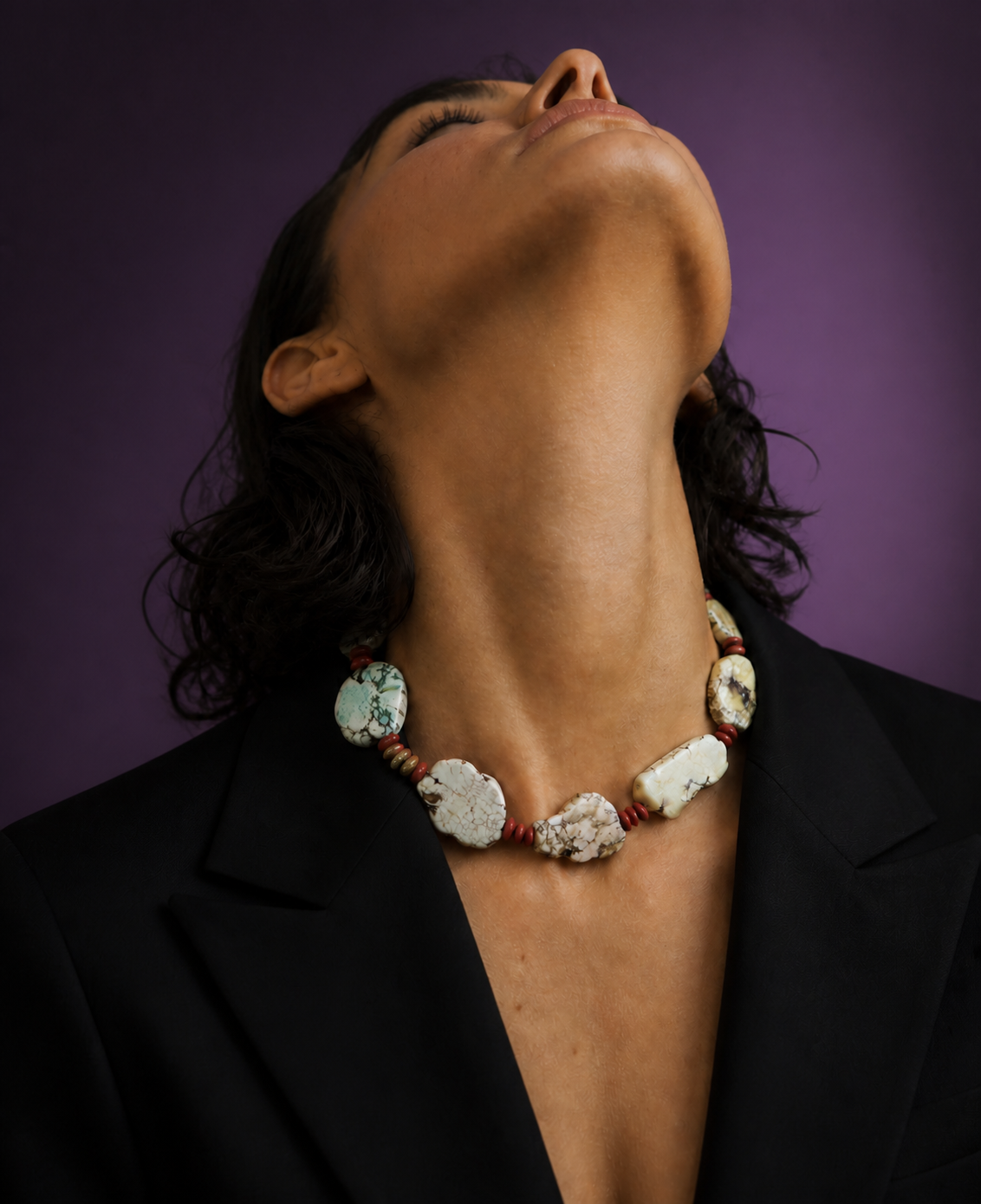 real stone, real pearls