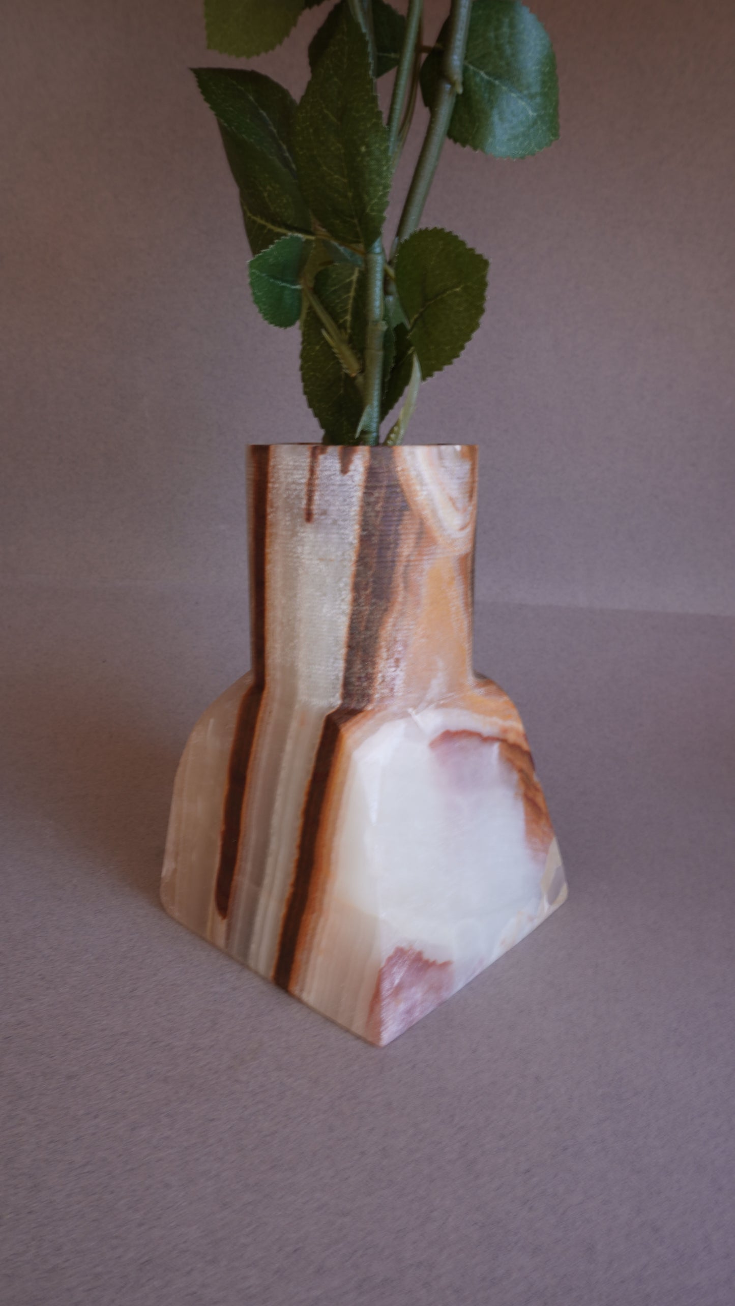 Cream, peach, and clay | SAÉA Dune Vase