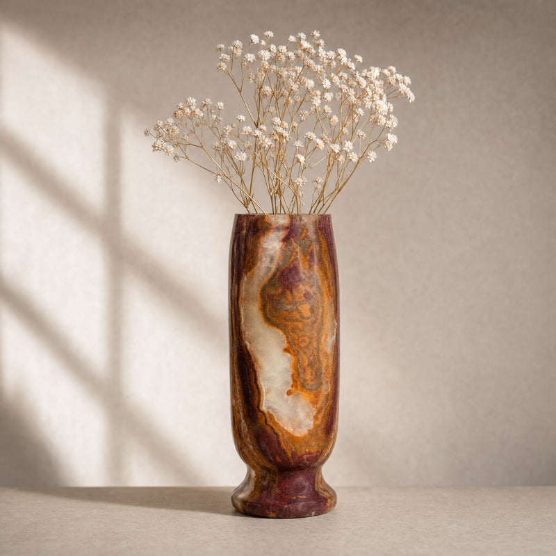 Oxblood, rust & amber | SAÉA Origin Vase
