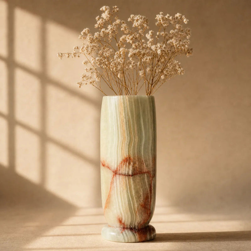 Sage green & blush | SAÉA Origin Vase