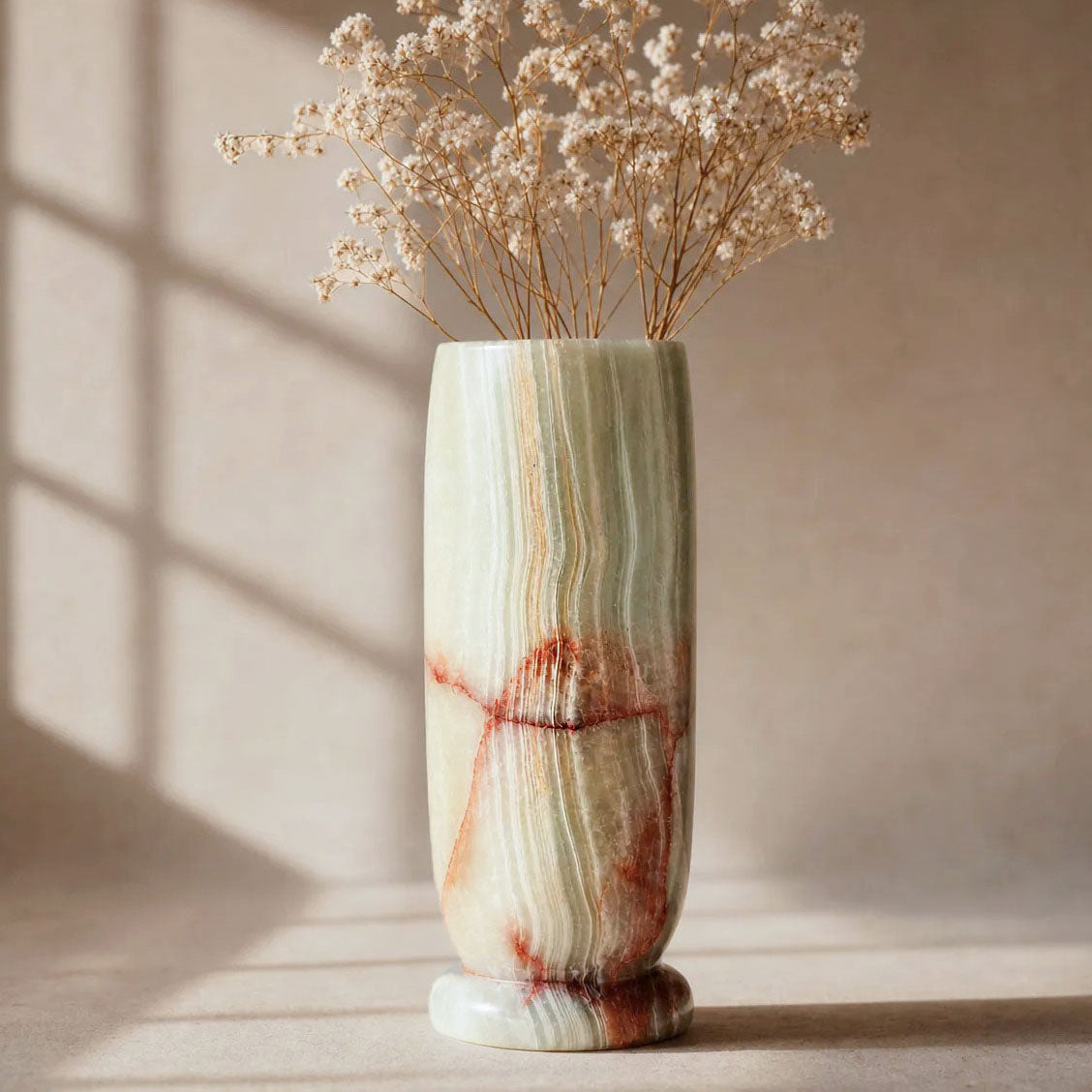 Sage green & blush | SAÉA Origin Vase