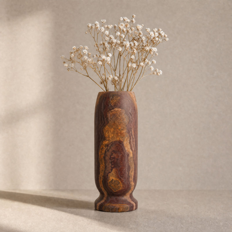 Oxblood, rust & amber | SAÉA Origin Vase