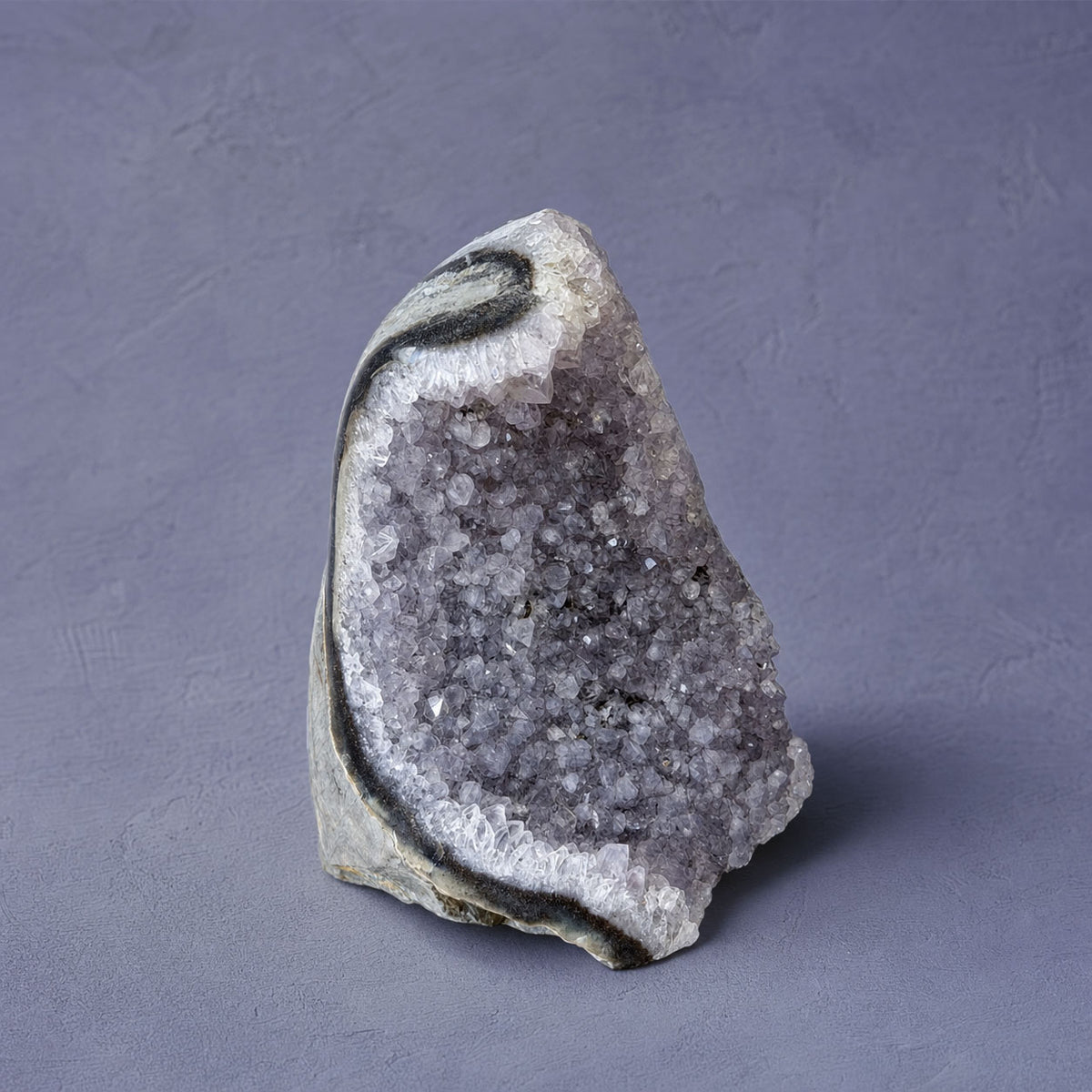 Banded Amethyst Geode | SAÉA