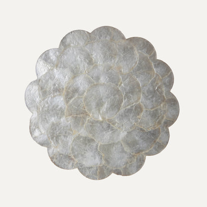 Vintage Capiz Shell Placemats (Set of 6) – Natural Luminescence