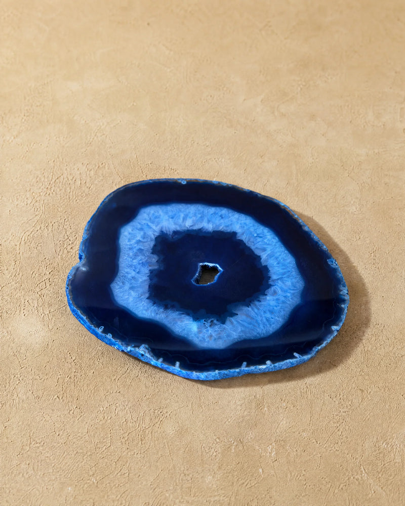 Cobalt & Frost | SAÉA Agate Slice