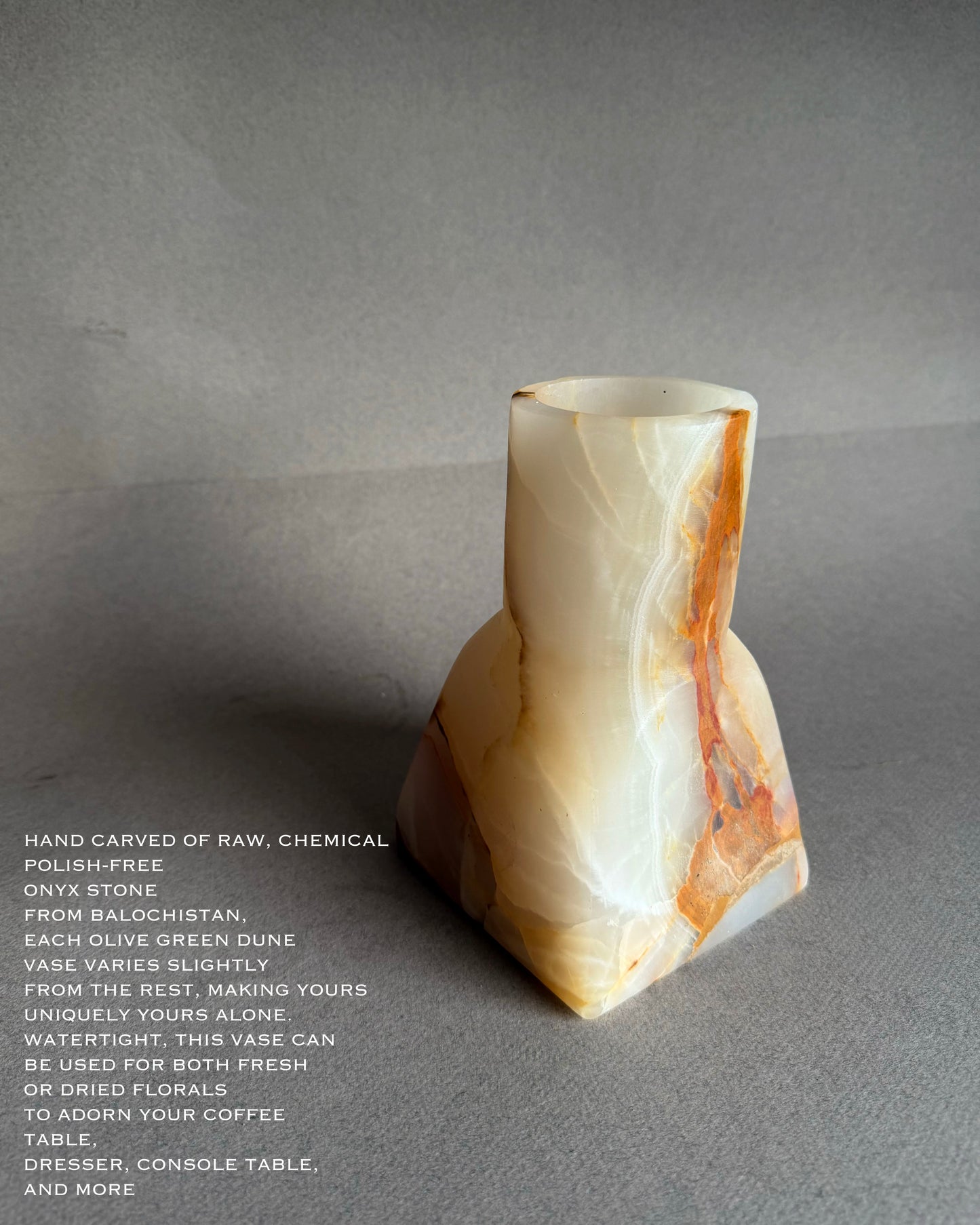 Blush & cream  | SAÉA Dune Vase