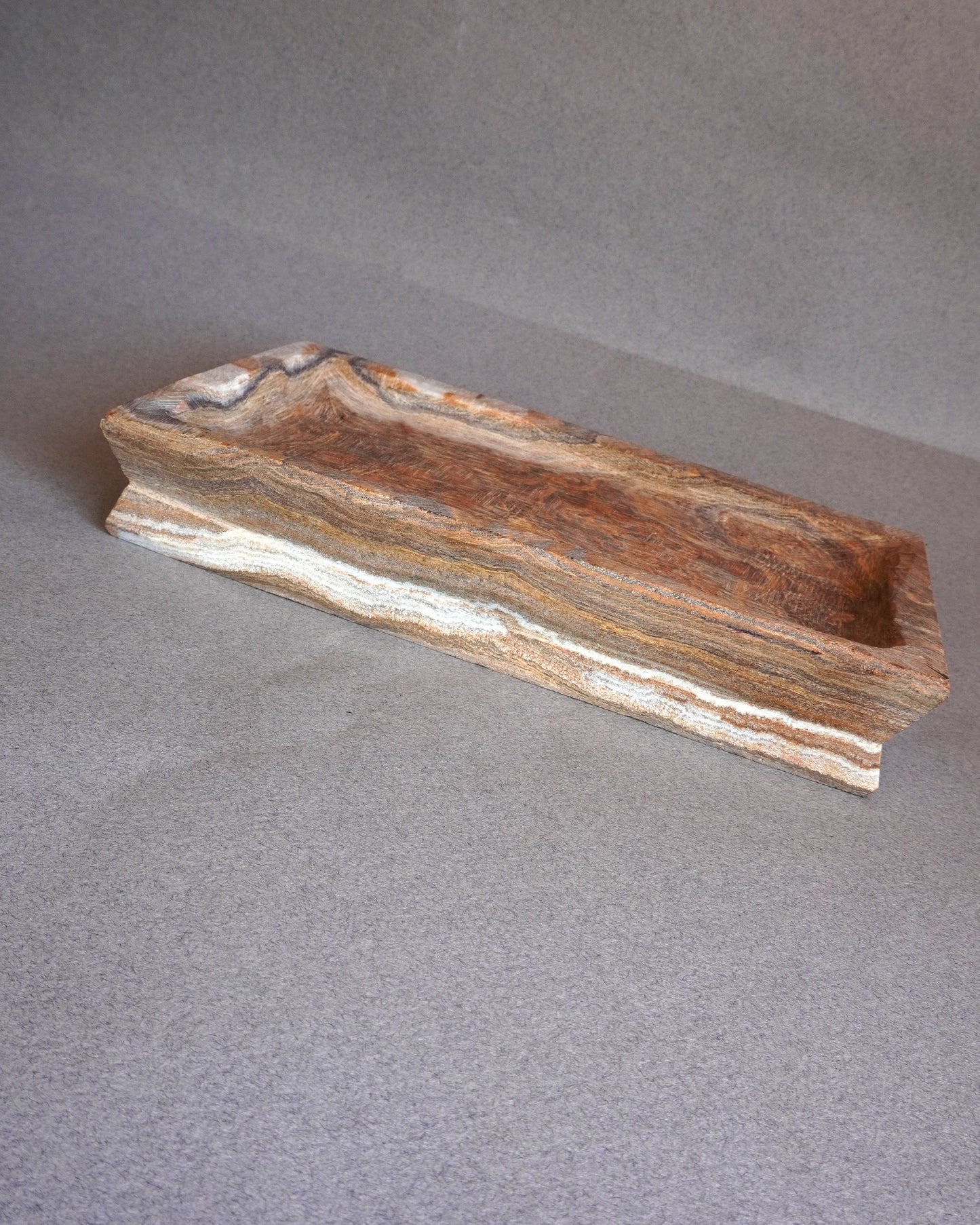 Rust, clay, and copper | SAÉA Onyx Catchall Tray