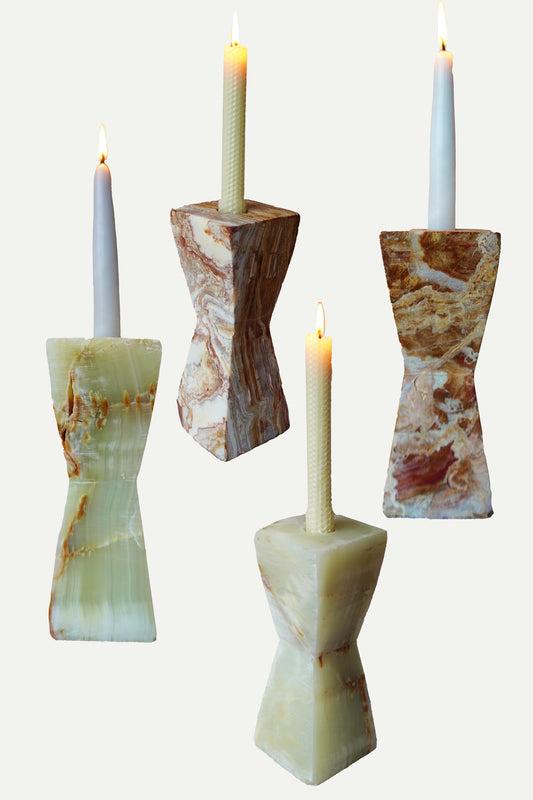 Design #1: Taper Candle Holder in Onyx