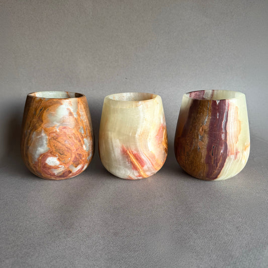 Cream, blush, and clay | SAÉA Curved Vessel