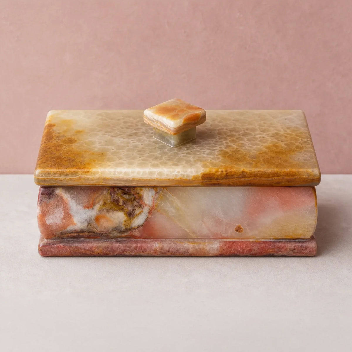 Honeycomb & Rose | SAÉA Keepsake Box with Lid