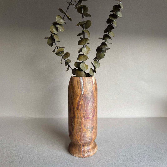Ochre, red clay, and plum | SAÉA Origin Vase