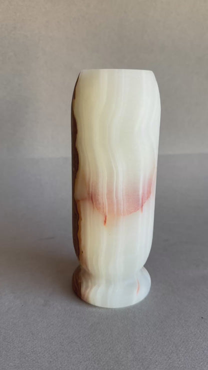 Cream, burnt orange & blush | SAÉA Origin Vase