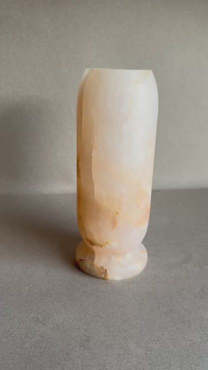 Sienna, sand, and rose gold | SAÉA Origin Vase