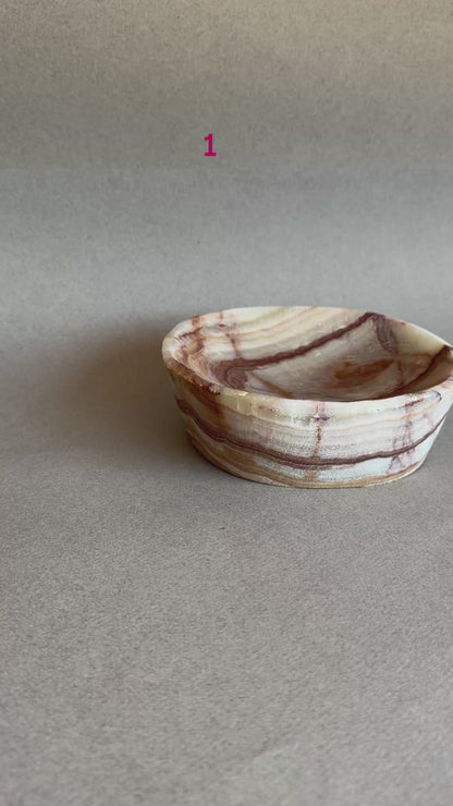 Cream, sand, and rust | SAÉA Catchall Bowl