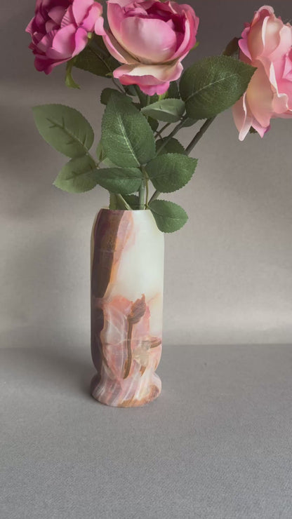 Blush, cream, and russet | SAÉA Origin Vase